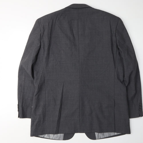 Skopes Men's Grey Blazer, Size 44S, Classic Fit