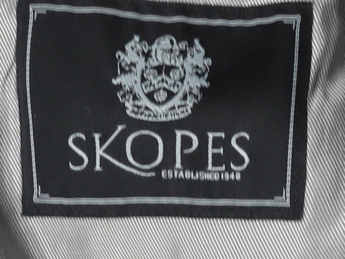 Skopes Men's Grey Blazer, Size 44S, Classic Fit