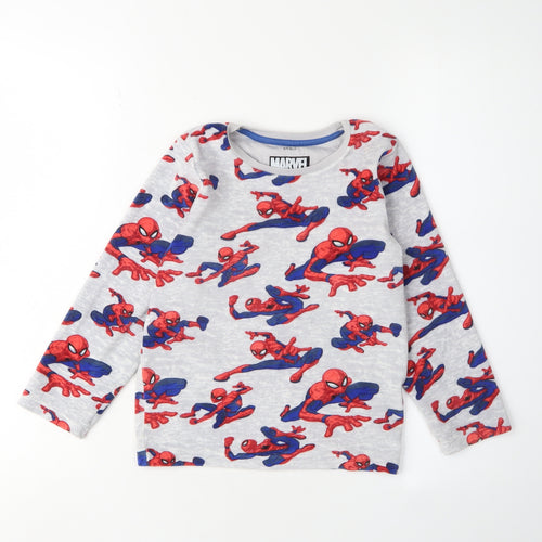 Marks and Spencer Marvel Boys Spider-Man Pyjama Top 7-8 Years