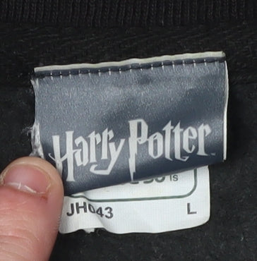Harry Potter Unisex Black Varsity Jacket L
