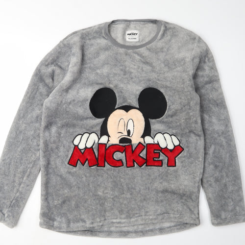 Tezenis Unisex Adults Grey Lounge Set - Mickey Mouse M