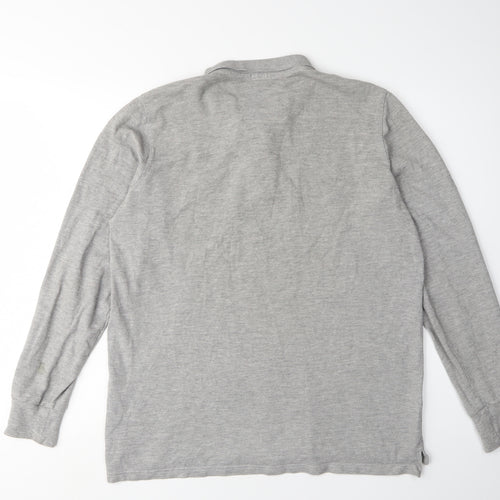 Tokyo Laundry Grey Men’s M Polo Long Sleeve