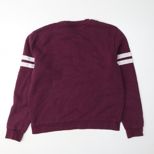 Fila Women's Red Logo Sweatshirt S Pullover