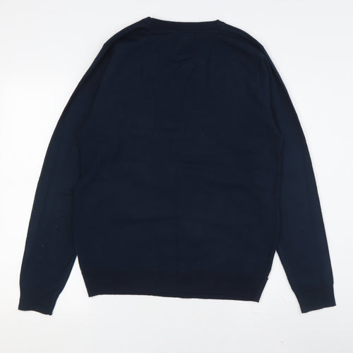 Threadbare Christmas Blue Men's M Pullover Sweater
