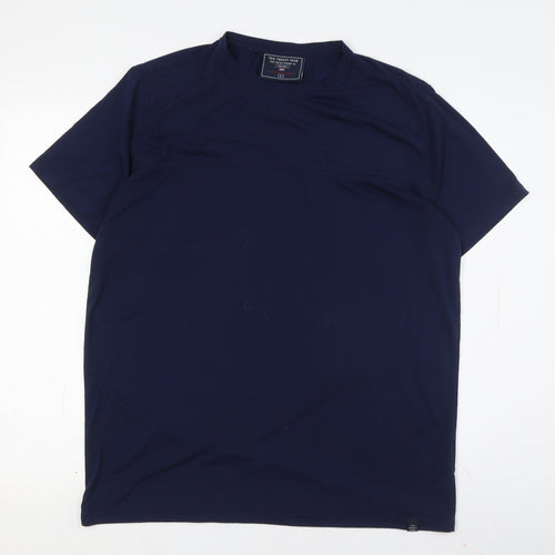 TOG TWENTY FOUR Men's Blue Crew Neck T-Shirt L