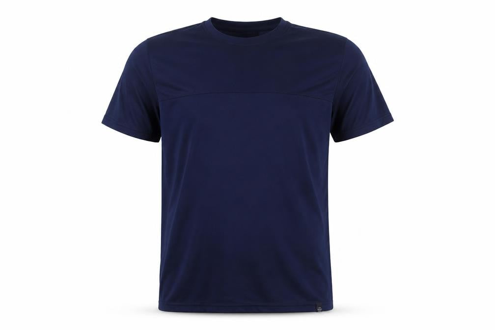 TOG TWENTY FOUR Men's Blue Crew Neck T-Shirt L
