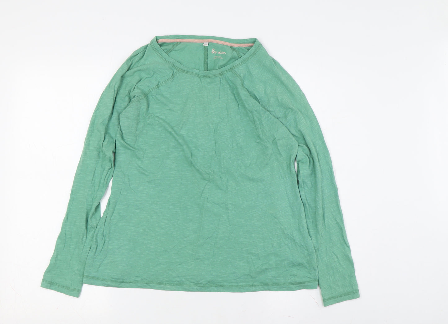 Boden Women's Green Long Sleeve Top, Size 12