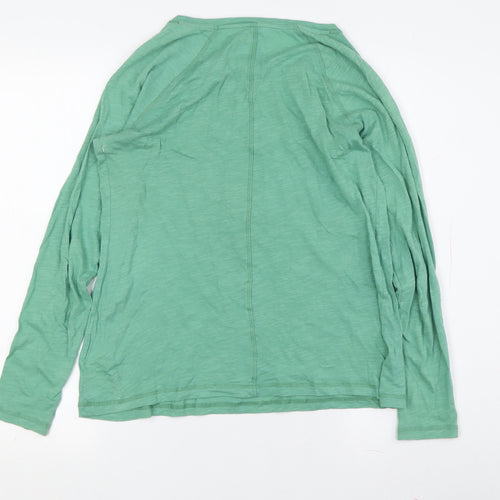 Boden Women's Green Long Sleeve Top, Size 12