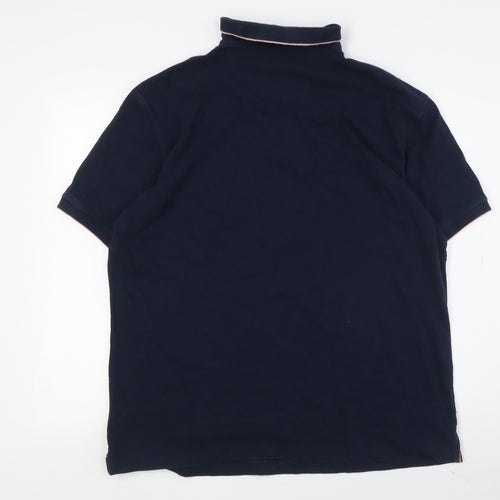 Barbour Men's Blue Classic Polo XXL Cotton