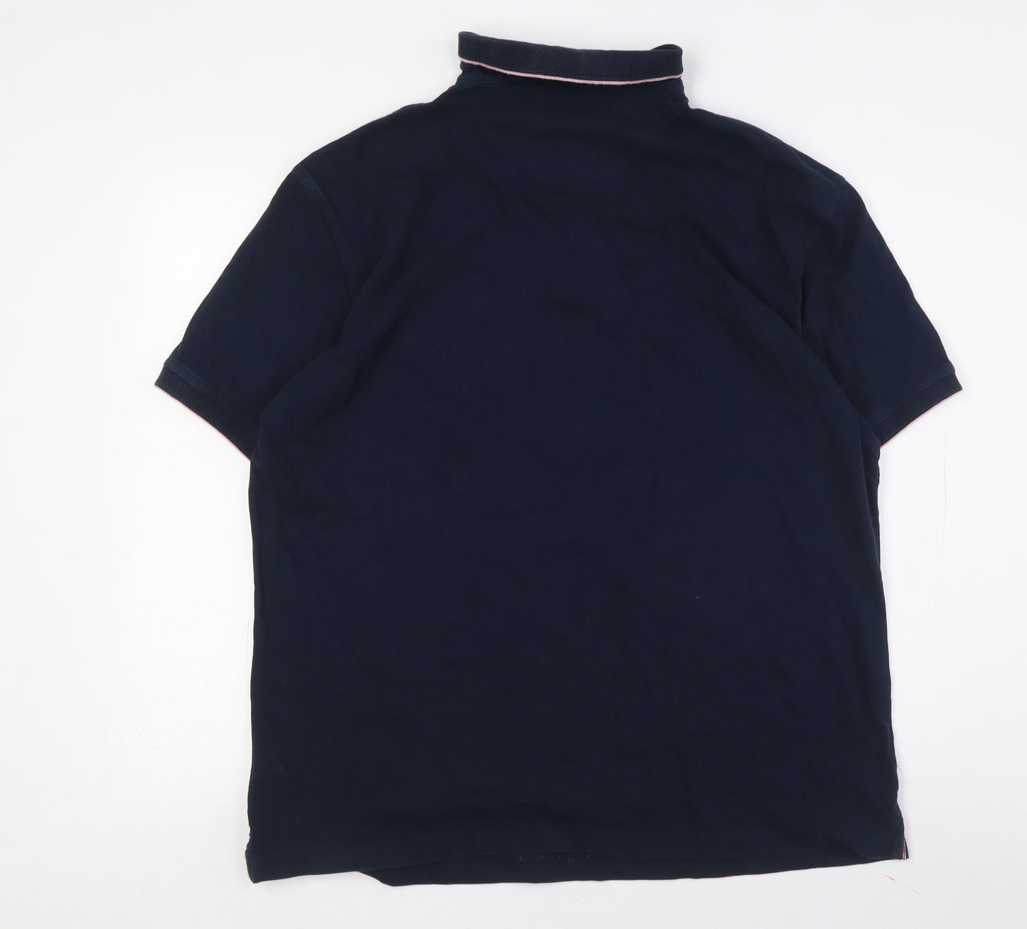 Barbour Men's Blue Classic Polo XXL Cotton