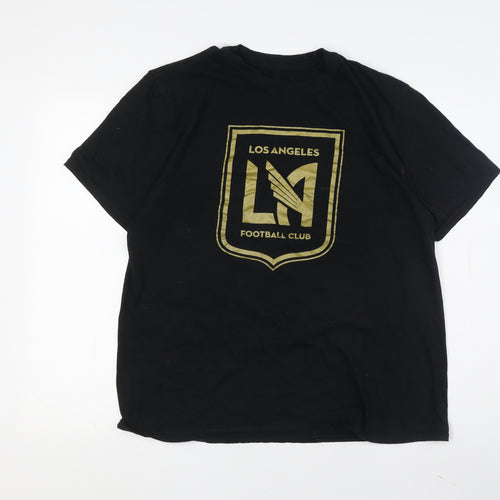 Major League Soccer Los Angeles Men's Black XL Football T-Shirt