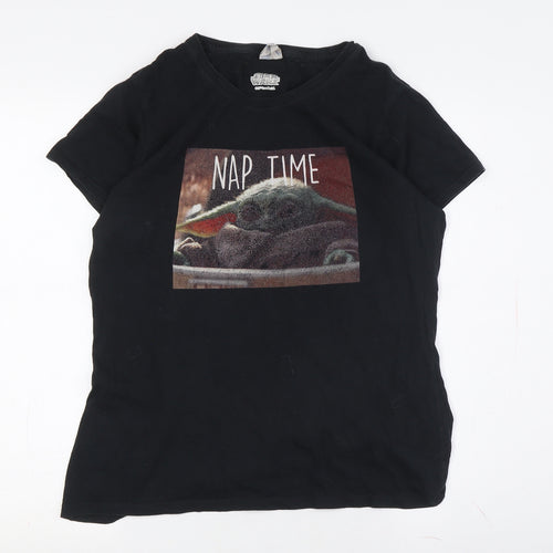 Star Wars Women's Black Nightshirt, Size 8, Movie Theme