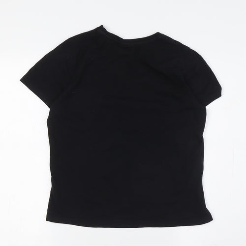 Elf Christmas T-Shirt Black L Unisex Adults