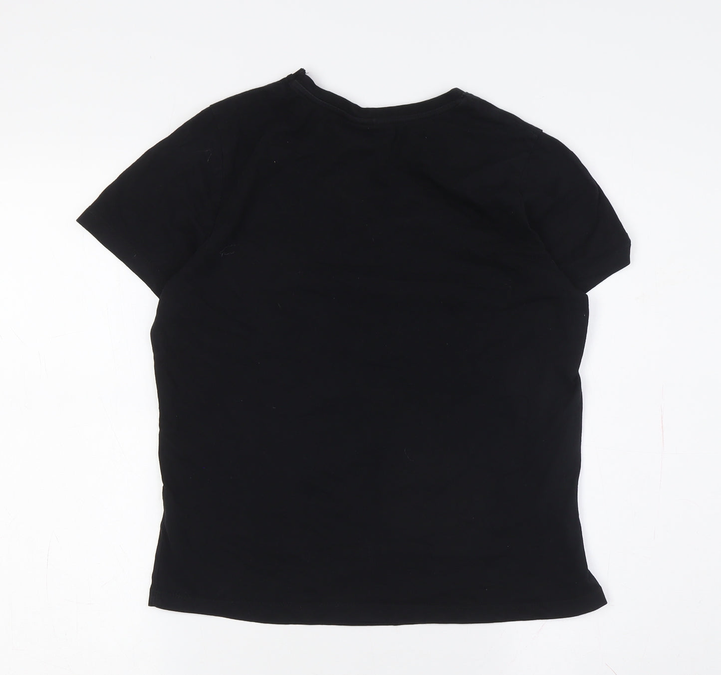 Elf Christmas T-Shirt Black L Unisex Adults
