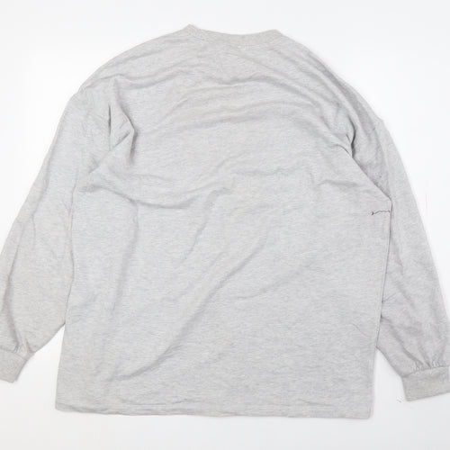 H&M Divided Grey Pullover Sweatshirt, Unisex L