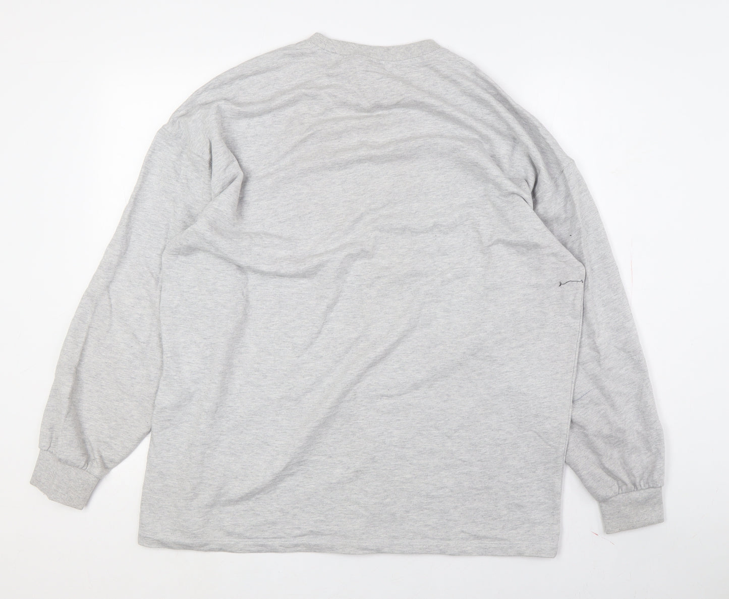 H&M Divided Grey Pullover Sweatshirt, Unisex L