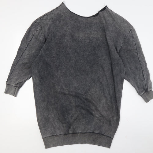 Collusion Women's Grey Pullover Sweatshirt Size 6