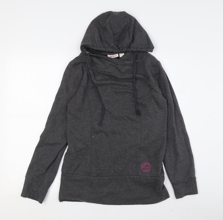 John Baner Women's Grey Pullover Hoodie XS