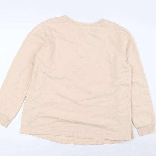 ASOS Women’s Beige Pullover Sweatshirt Size 10