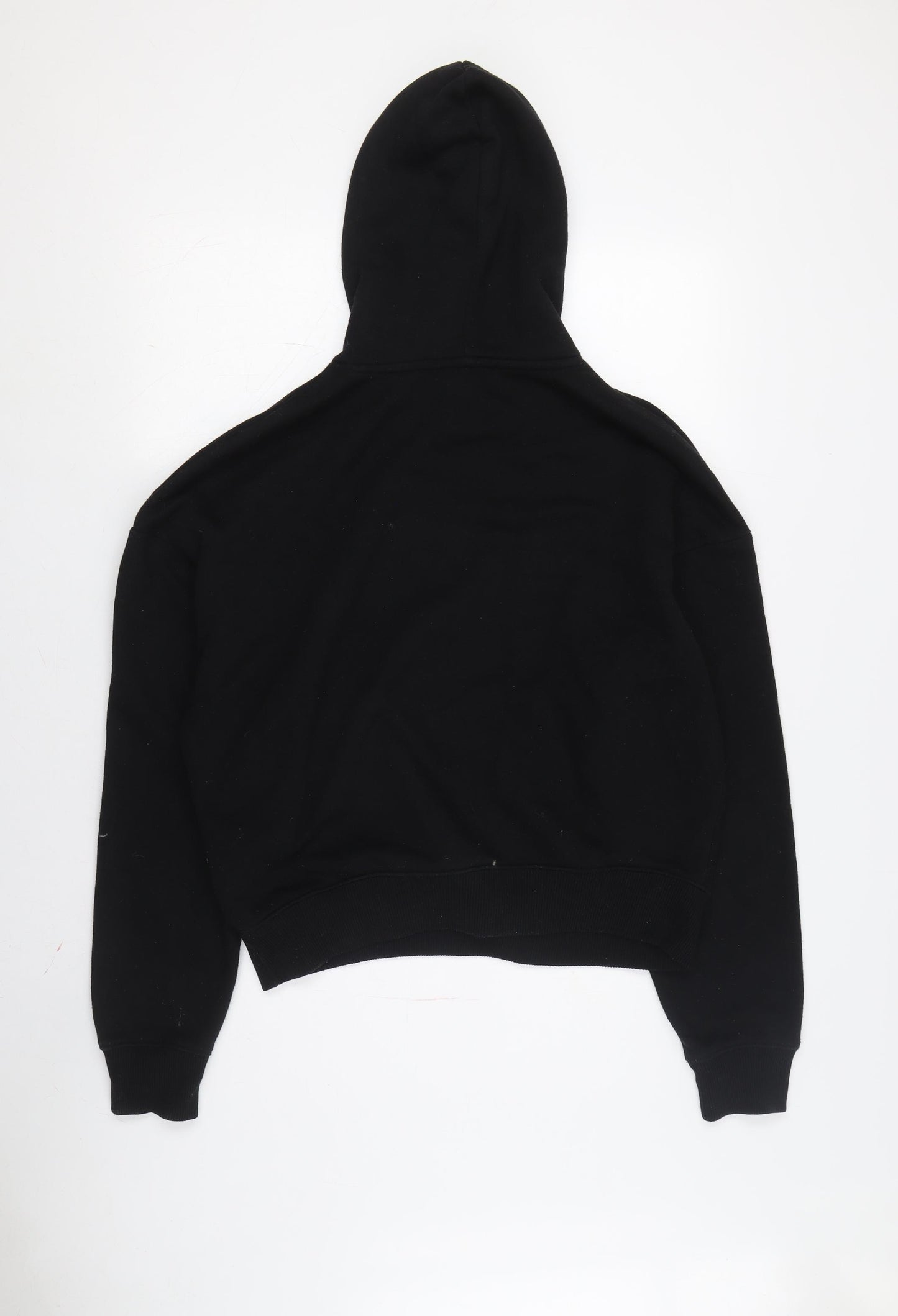 Zara Women's Black Pullover Hoodie S