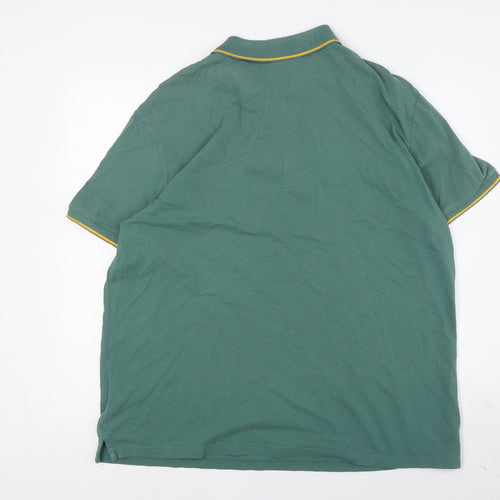 Beverly Hills Polo Club Men's Green Polo M