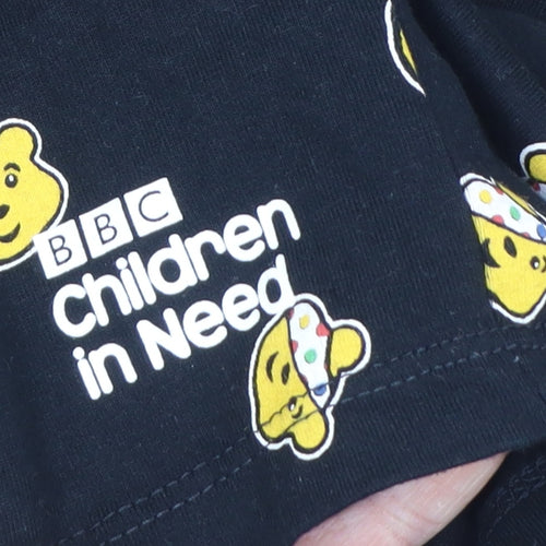 George Black Men XL BBC Cartoon Polo Shirt