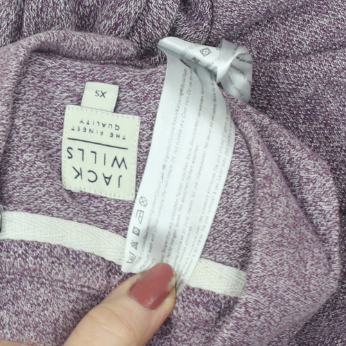 Jack Wills Unisex Purple Polo Shirt - XS Casual Style