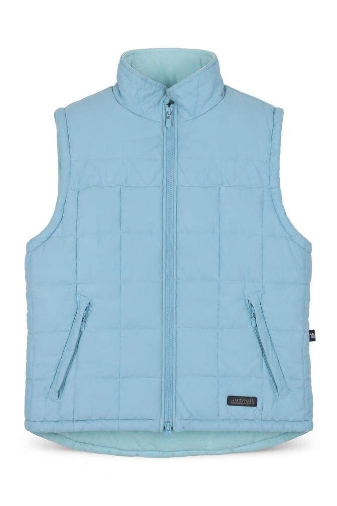 Harry Hall Women's Blue Puffer Waistcoat Size S Casual