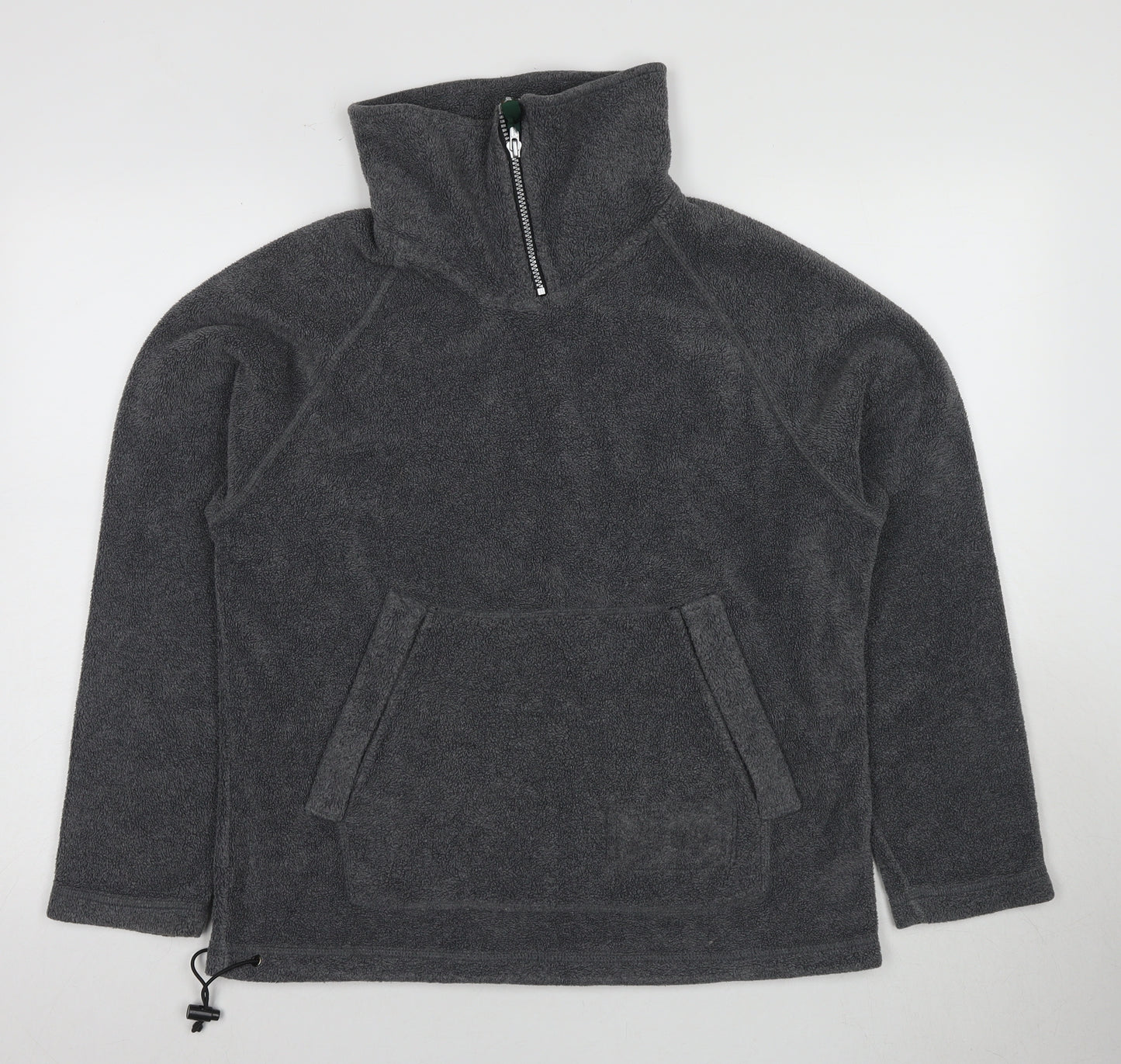 Jeep Men's Grey Pullover Sweatshirt, Medium, Fleece