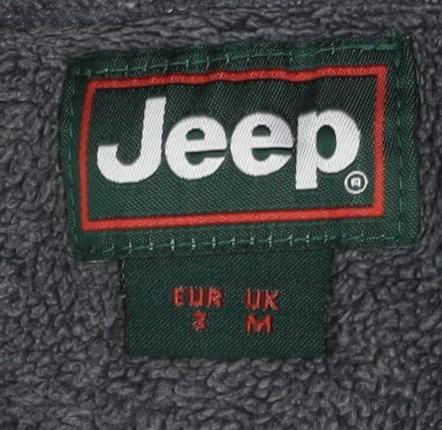 Jeep Men's Grey Pullover Sweatshirt, Medium, Fleece