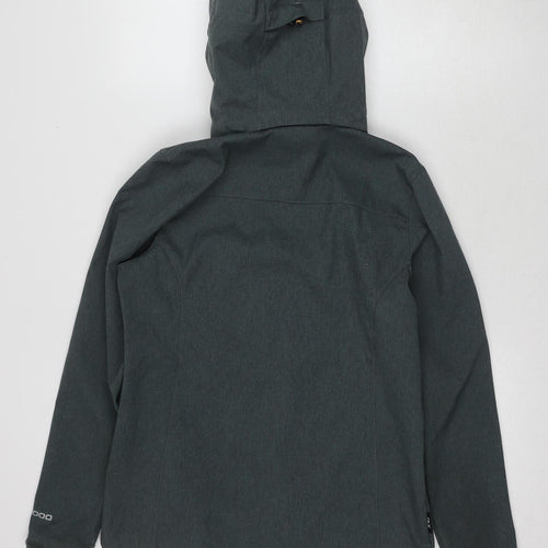 DLX Men's Grey Soft Shell Outdoor Jacket - S