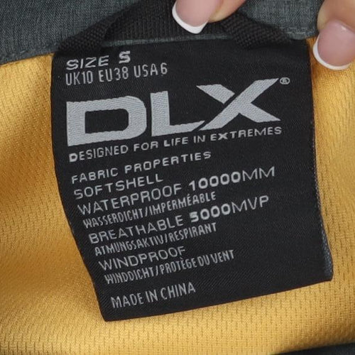 DLX Men's Grey Soft Shell Outdoor Jacket - S
