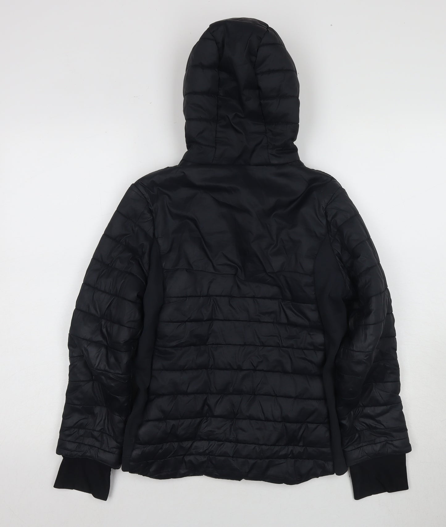 Quechua Girls Black Puffer Jacket 10-11 Years Winter