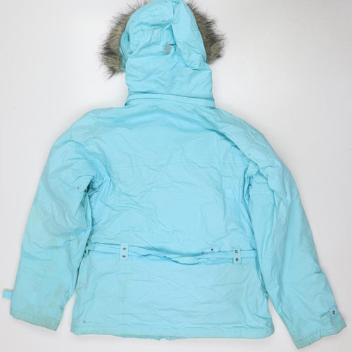 Trespass Women's Blue Ski Jacket L, Waterproof, Winter