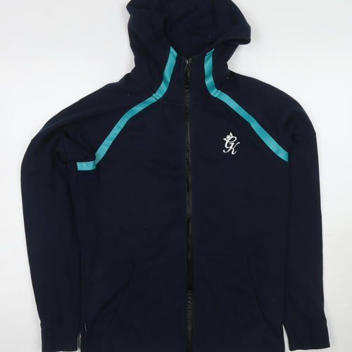 Gym King Men's Blue Full Zip Hoodie - Size S