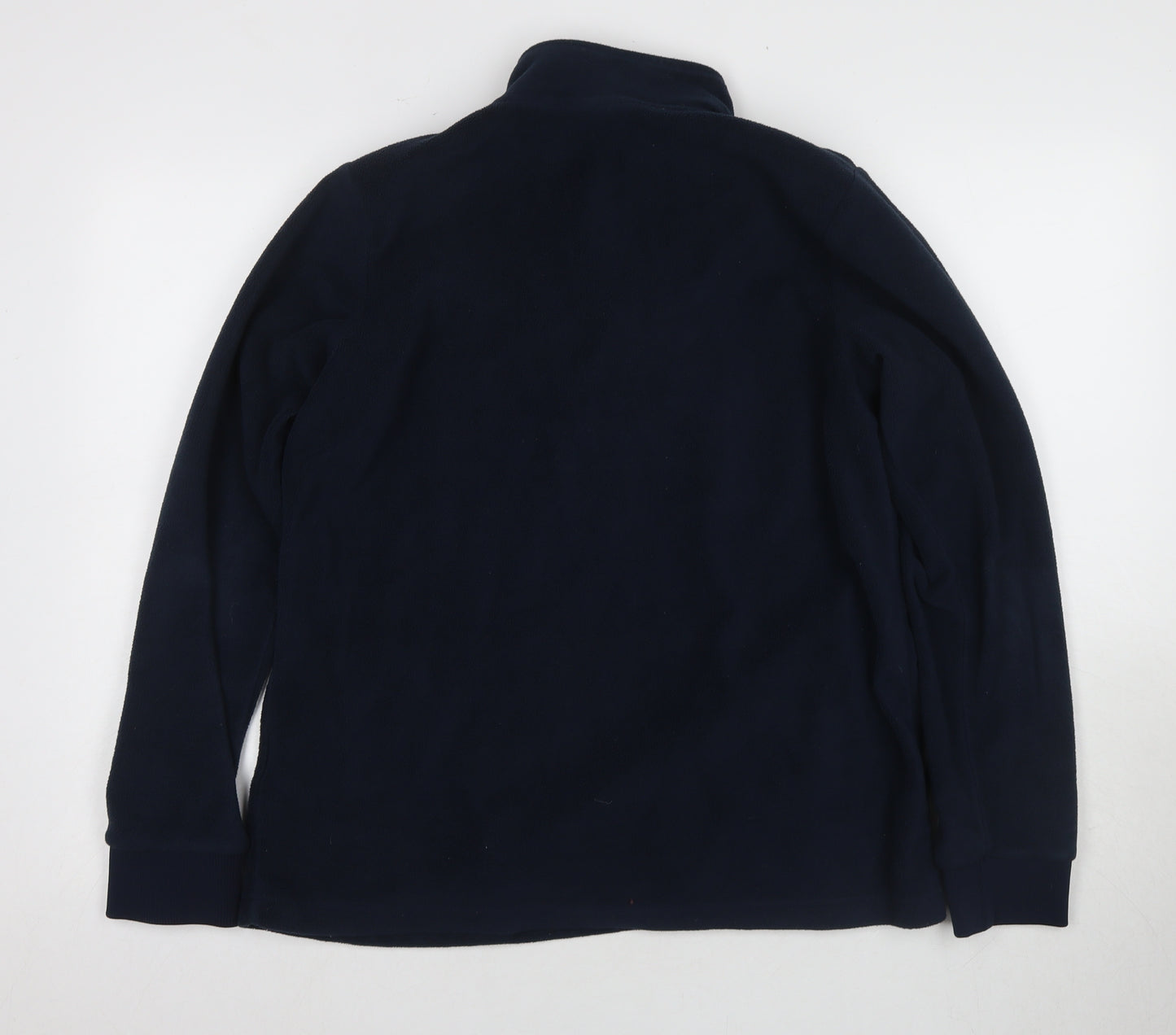 Nautica Men's Blue Fleece 1/4 Zip Sweatshirt M