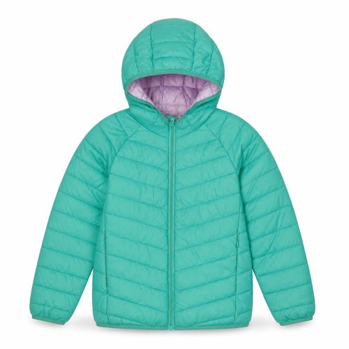 Marks and Spencer Girls Green Puffer Jacket 11-12 Years