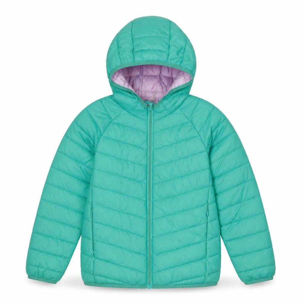 Marks and Spencer Girls Green Puffer Jacket 11-12 Years