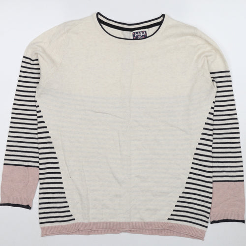 Madewell Women's Multicoloured Striped Cardigan Size 16