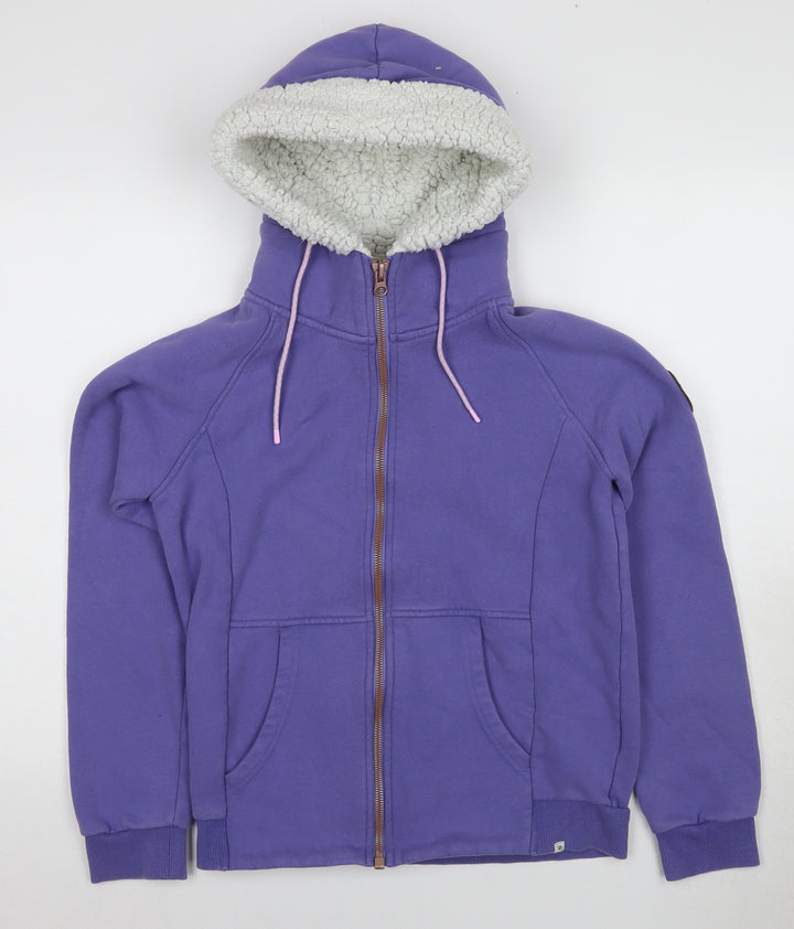 Rip Curl Women's Purple Full Zip Hoodie Size S