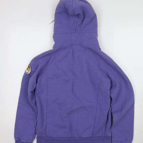 Rip Curl Women's Purple Full Zip Hoodie Size S