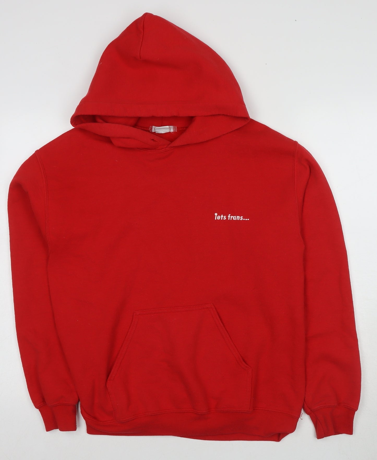 iets frans Red Pullover Hoodie Unisex S