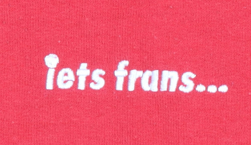 iets frans Red Pullover Hoodie Unisex S