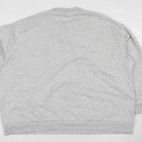 Disney Women's 2XL Grey Stitch Christmas Sweatshirt
