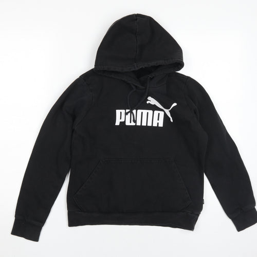 Puma Boys Black Hoodie Pullover M Casual Sportswear