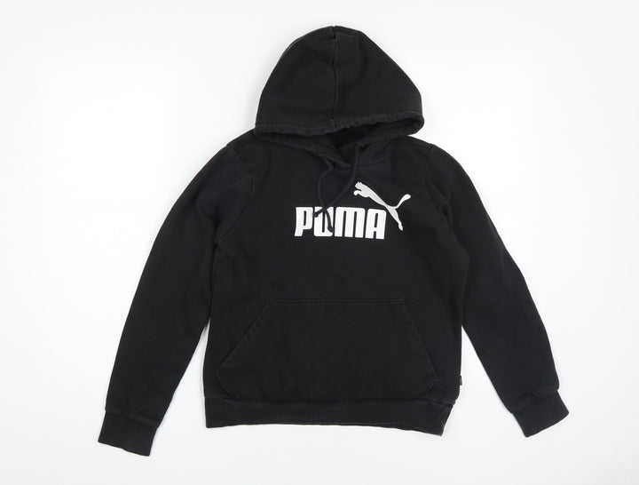 Puma Boys Black Hoodie Pullover M Casual Sportswear