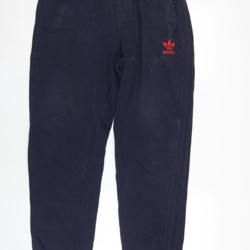 Adidas Men's Blue Jogger Trousers L