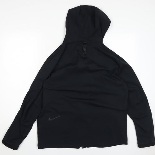 Nike Men's Black Full Zip Hoodie - Size L