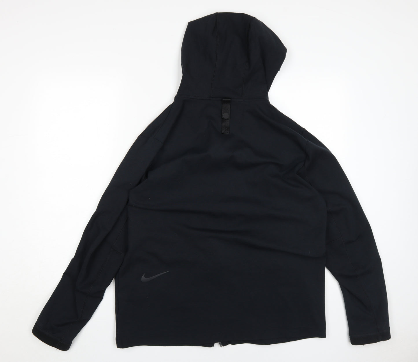 Nike Men's Black Full Zip Hoodie - Size L