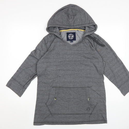 Tog 24 Women's Grey Hoodie, Size 14-16, Cotton Blend